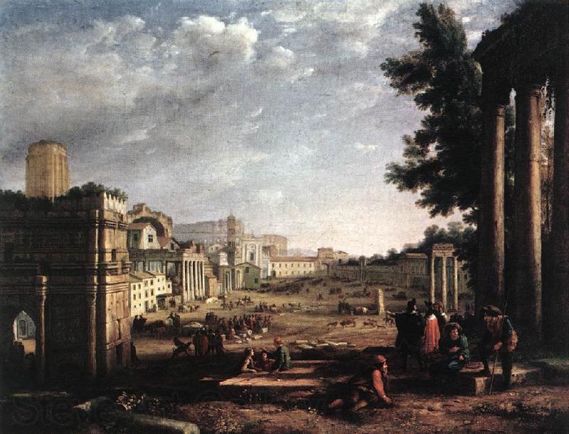Claude Lorrain The Campo Vaccino, Rome dfg Germany oil painting art